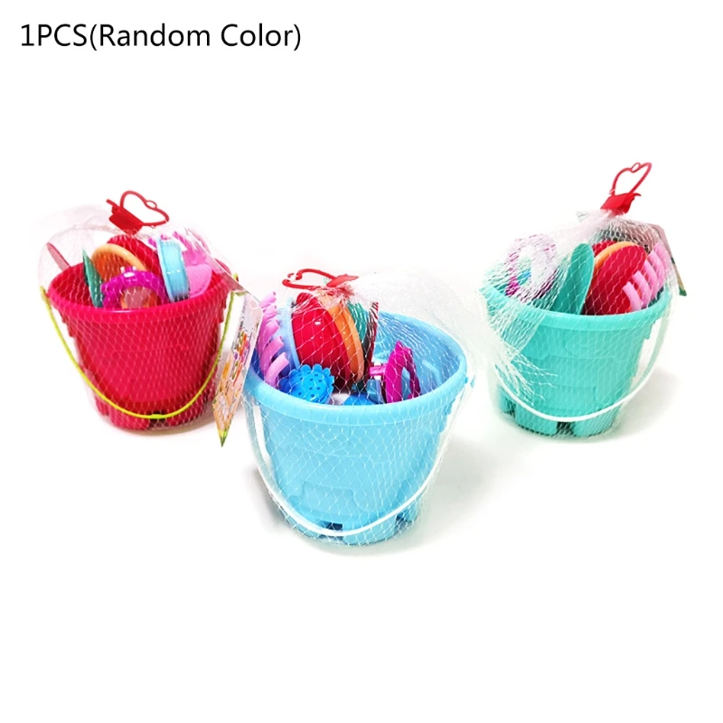 

Sandbox Toys Set Includes Mesh Beach Net, Bucket, Shovels, Sifter, Rake, Watering Can, Outdoor Toys for Beach