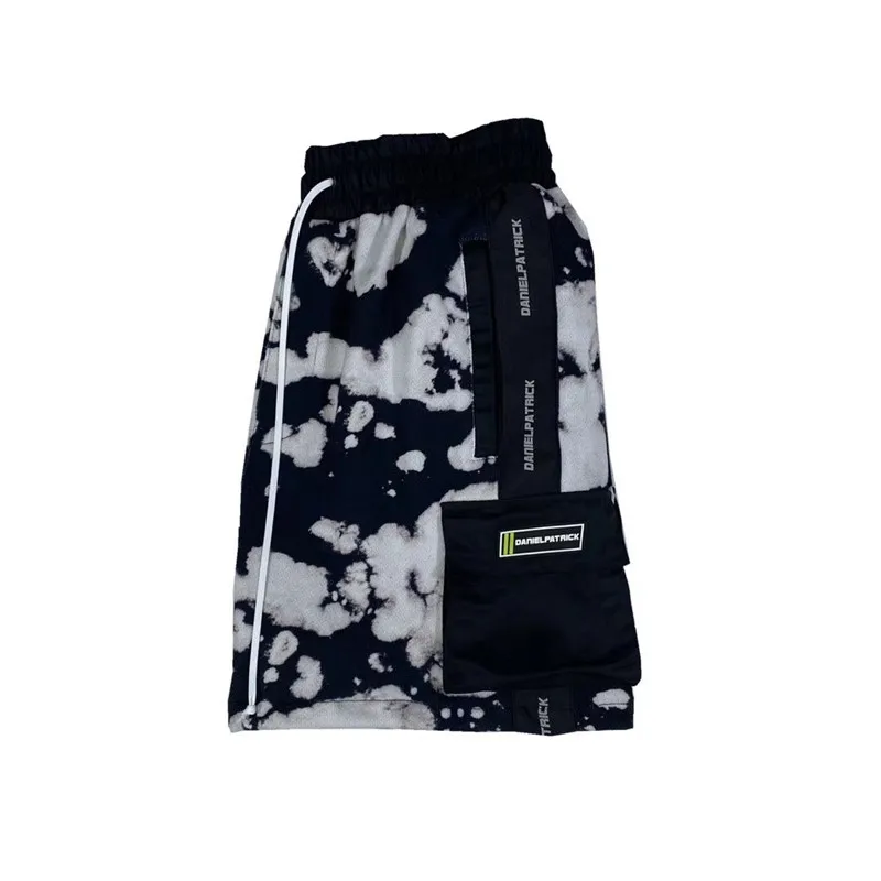 

New Daniel Patrick Shorts High Quality Pocket Drawstring Decorative Pattern Beach Shorts Daniel Patrick Fashion Casual Shorts