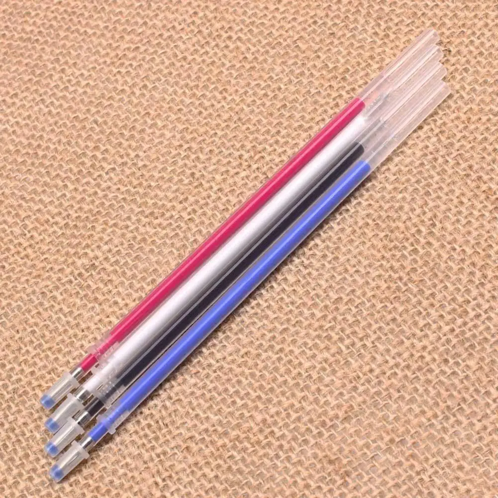

100 Pcs/set Erasable Gel Pen Refills Rod 0.5mm Thin Disappearing Tools High Temperature For Pen Stationery Rod Refill Writi M5C1