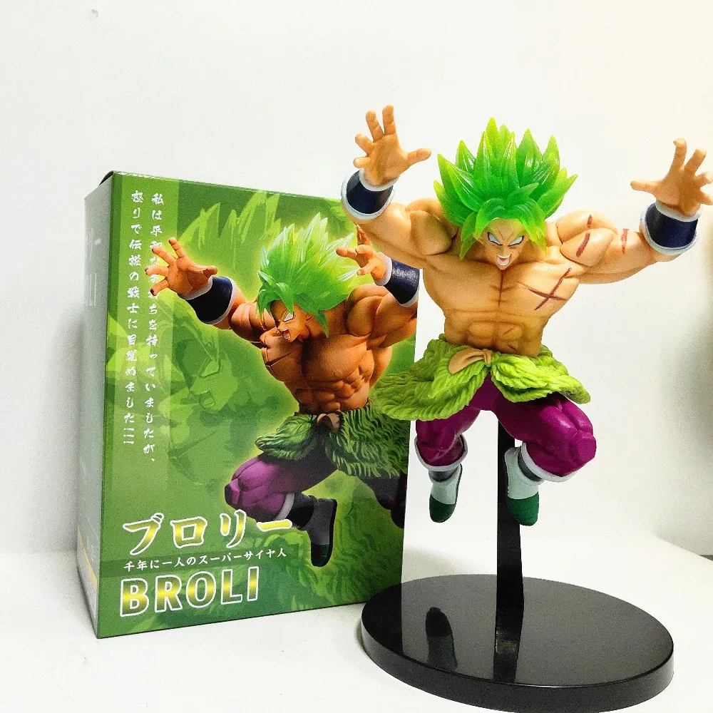 Dragon Ball Super Broly Super Saiyan ПВХ Фигурки фигурки аниме Dragon Ball Z Broli ichiban KUJI фигурка игрушки 210 мм