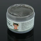 Грязевая маска с кислородными пузырьками, карбонатная, Глубокая очистка, отбеливание, удаление черных точек, увлажнение, для женщин, уход за кожей лица, 100 г