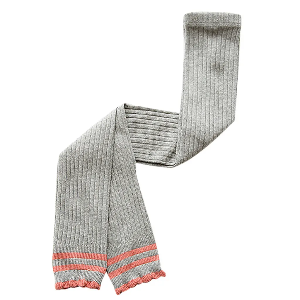 Носки для новорожденных малышей обтягивающие носки в полоску девочек милые