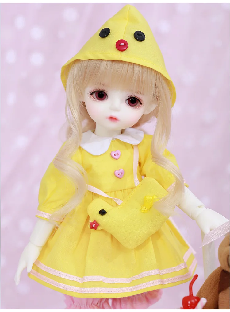 LinaChouchou хлопок конфеты крем bjd sd кукла для девочек День рождения Рождество Лучшие подарки