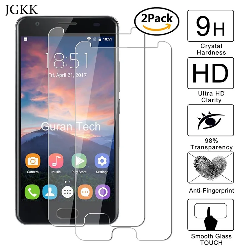 

Защитное стекло для Oukitel K6000 Pro, закаленное, 2 шт.