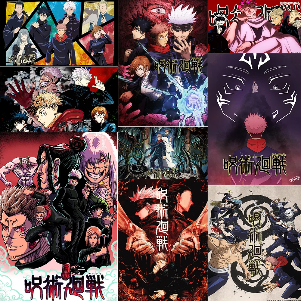 

Japan Anime Jujutsu Kaisen Poster Canvas Art Painting Bedroom Decor Living Room Decor Wall Decor Mural Pictures