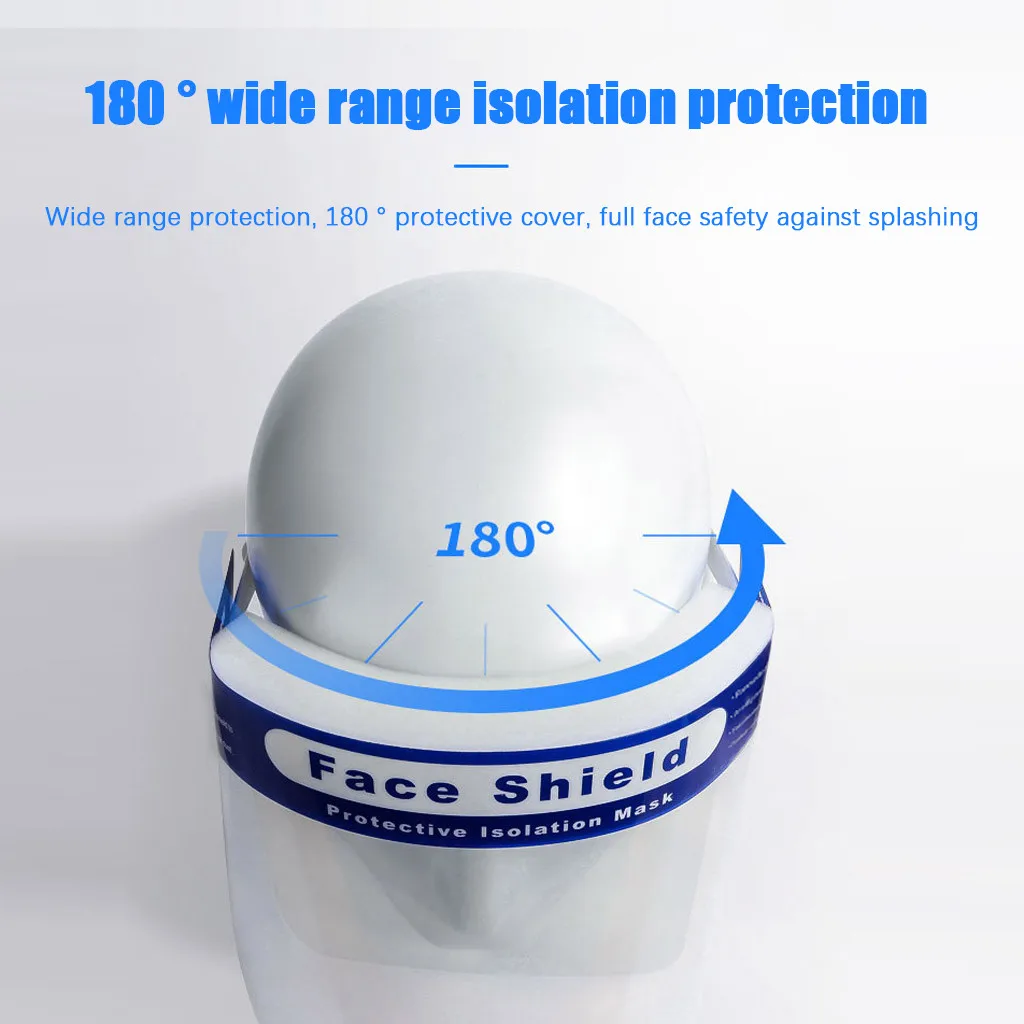 2 шт. Регулируемый защитный чехол унисекс для защиты от всплесков и слюны очков