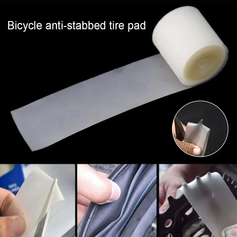 

2 Pcs Bicycle Inner Tubes Explosion-proof Lining Tire Pad Accessories for Bike Cycling LDF668
