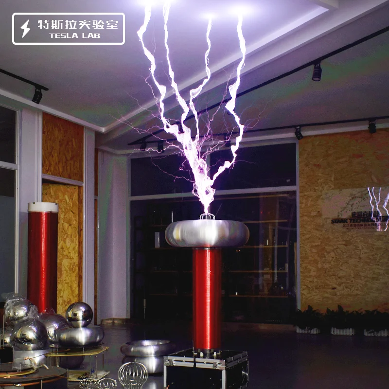 Goedkoop 120Cm Muziek Tesla Coil/Drsstc/Grote Lightning Storm/Kunstmatige Bliksem