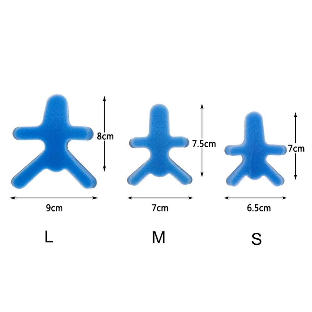 3 Размеры медицинский лягушка фаланги пальцев шина Скоба алюминиевый жаба защита