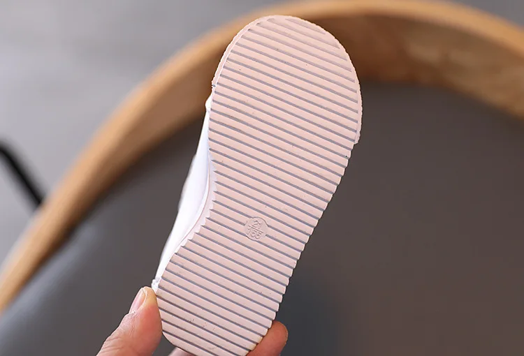 

New Arrivals Spring Autumn Children's Casual Shoes White Kids Fashion Sneakers Kids Single White Board Shoes