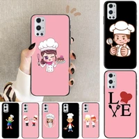 baking cook chef case for for oneplus nord n100 n10 5g 9 8 pro 7 7pro case phone cover for oneplus 7 pro 17t 6t 5t 3t case