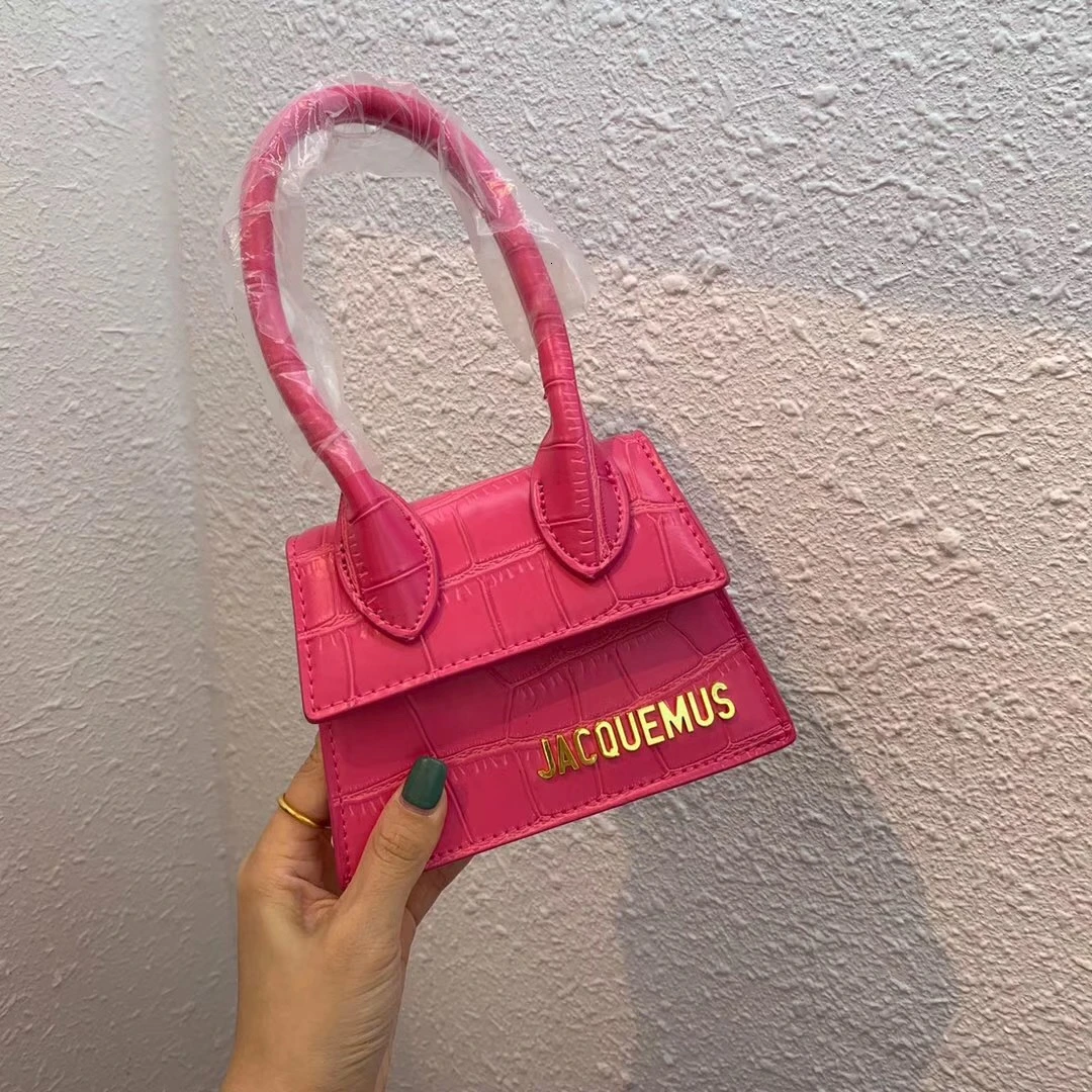 Jacquemus, женские сумки, Аллигатор,, женские ручные сумки, сумка-мессенджер, дизайнерские сумки на плечо, маленький лоскут, клатч, кошелек