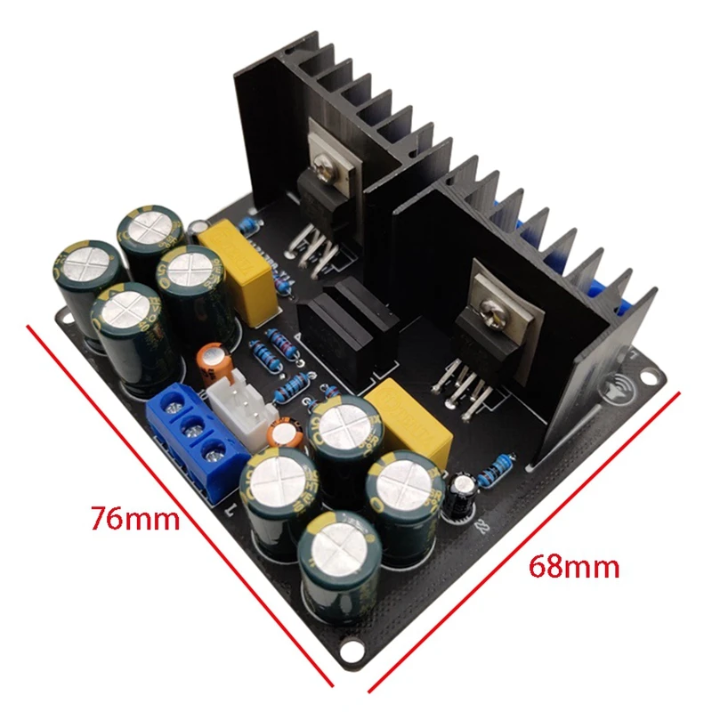 LM1875 усилитель мощности двухканальный 2 0 стерео чистый плата Diy динамик высокой