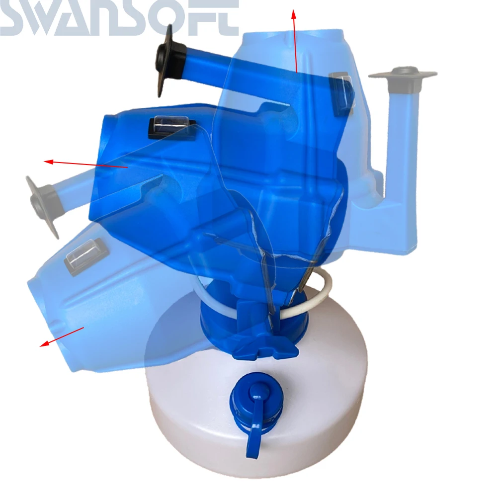 SWANSOFT 220V Electric ULV Fogger Sprayer Cold Fogging 4L Ultra Low Volume Nebulizer Sterilizer For Virus Disinfection Atomizer | Дом и сад