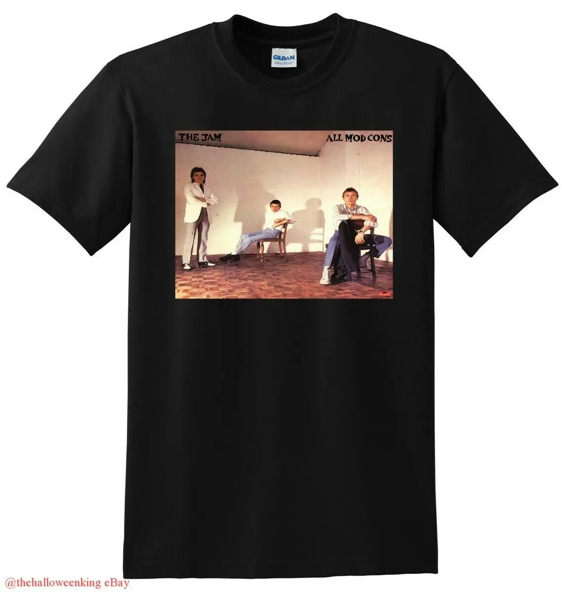 Виниловый чехол для cd дисков all mod от THE JAM T SHIRT маленький средний большой или