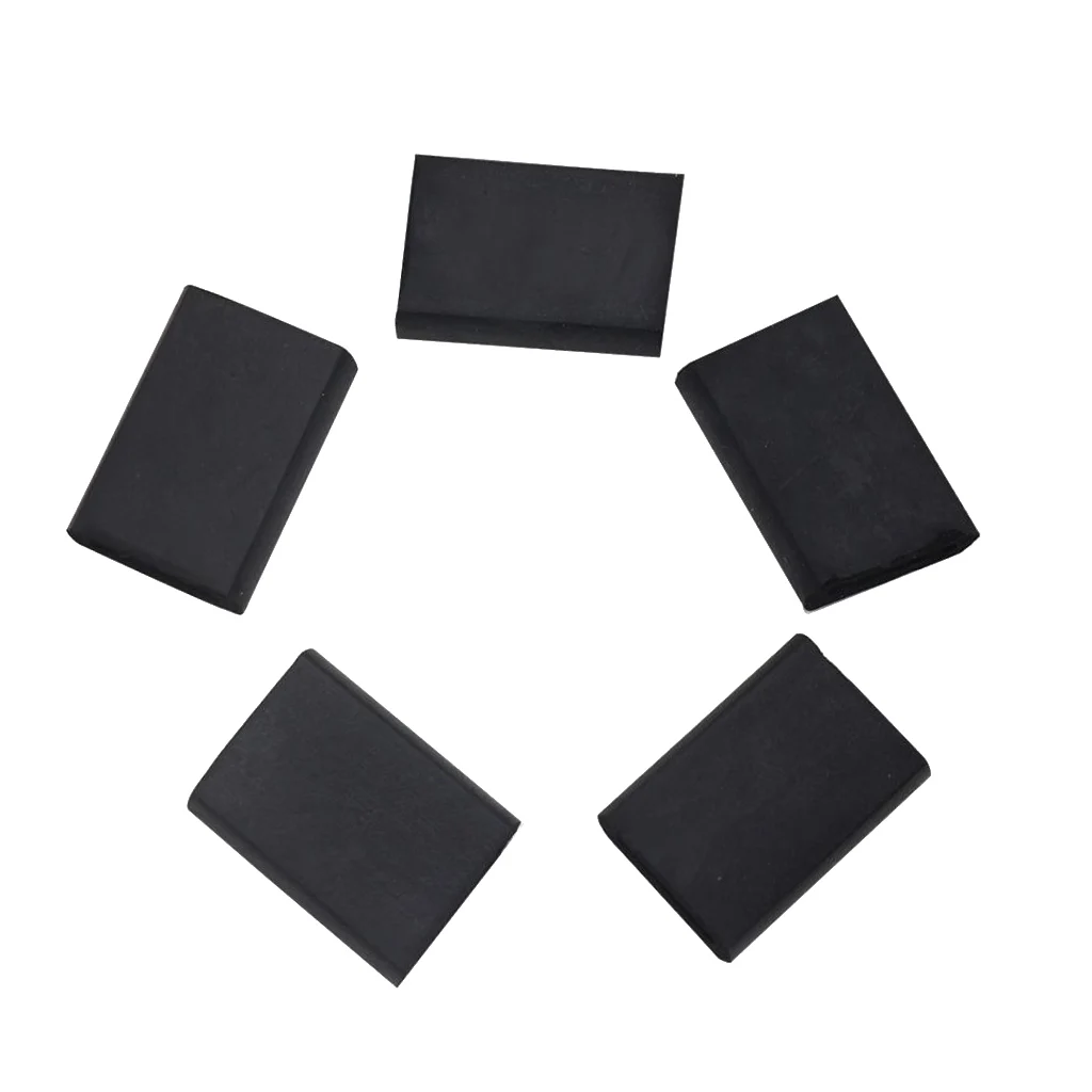 

5 Pieces Rubber Sax Thumb Rest Cushion Saxophone Replacement Accessory