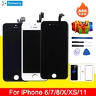 OLED-экран для iPhone X XR XS Max, сменный ЖК-дисплей для iPhone 11, 8, 7, 6, дисплей с дигитайзером, Ремонтный комплект, инструменты для сборки