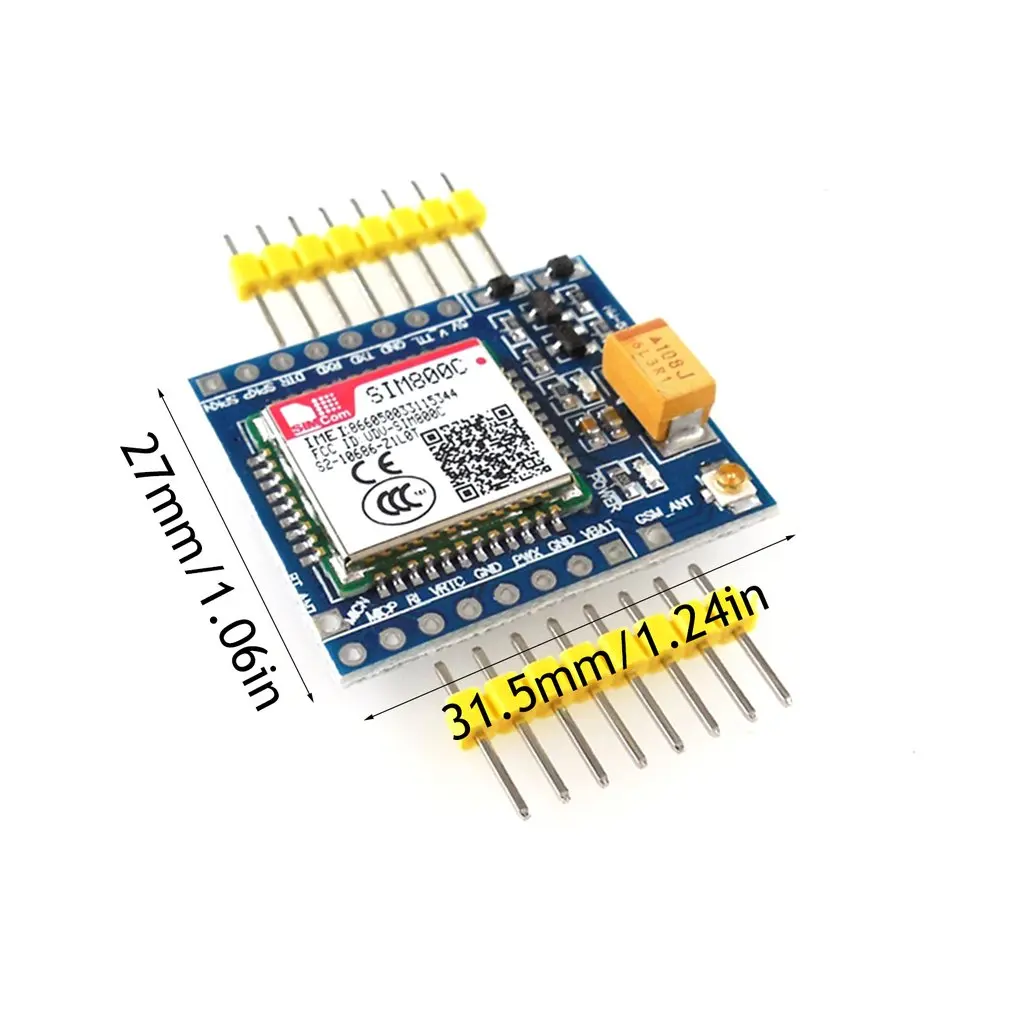 HW-537 SIM800C GSM GPRS модуль 51 MCU 32 ARDUINO TTS DTMF G800C | Инструменты