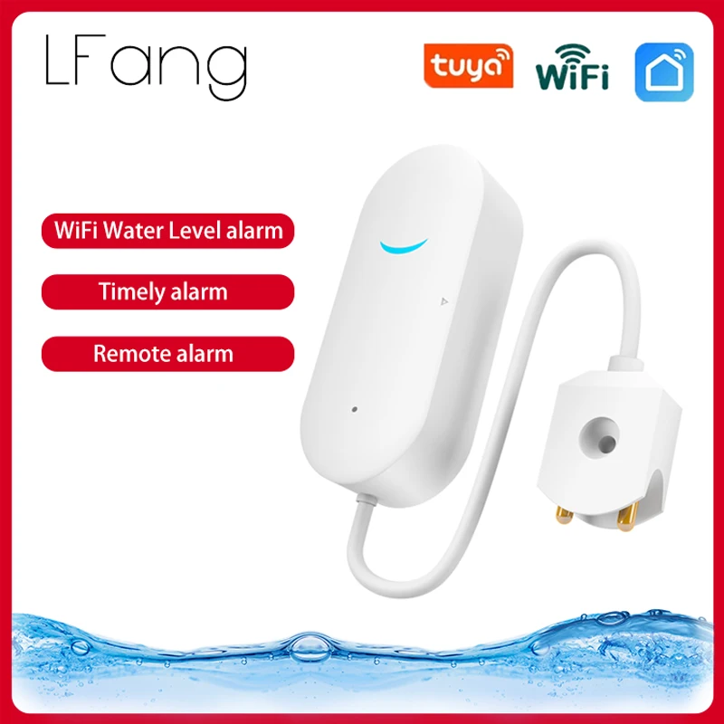 Датчик утечки воды с Wi Fi и Alexa Google LFang|Сенсор детектор| |