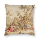 Aubusson французский квадратный гобелен, наволочка, украшение, европейские цветочные цветы, подушки, диванная подушка