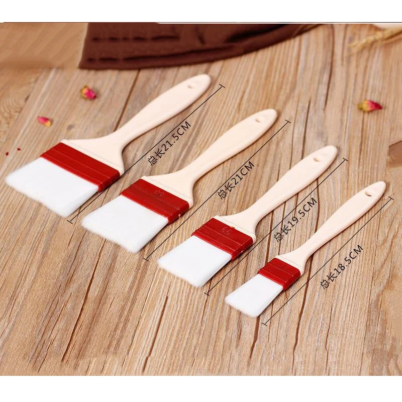 1 шт. 4 стиля нейлоновая кисть кухонная высокая температура выпечка гриль