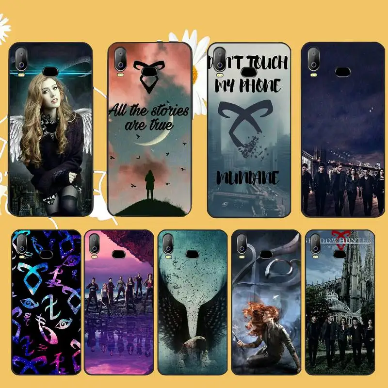 PENGHUWAN shadowhunters Новое поступление черный чехол для сотового телефона Samsung A10 A20 A30 A40