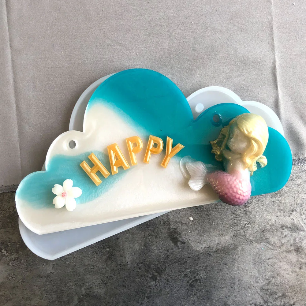 Сделай Сам кристалл из смолы эпоксидная дверь номерная табличка форма женские