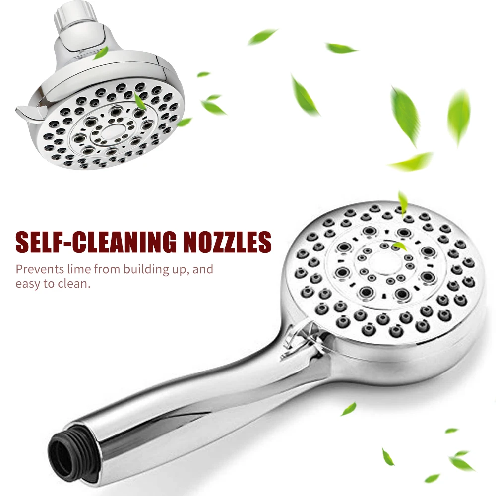 Высокая Давление Насадки для душа с 3 степенями свободы делитель водного потока