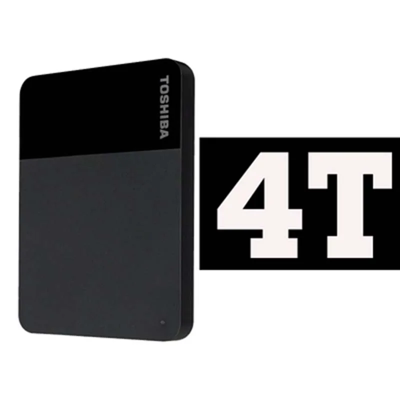 Портативный внешний жесткий диск Toshiba HDD 4 ТБ 2 5 дюйма 1T 2T 4T HD USB3.0 Винчестер |