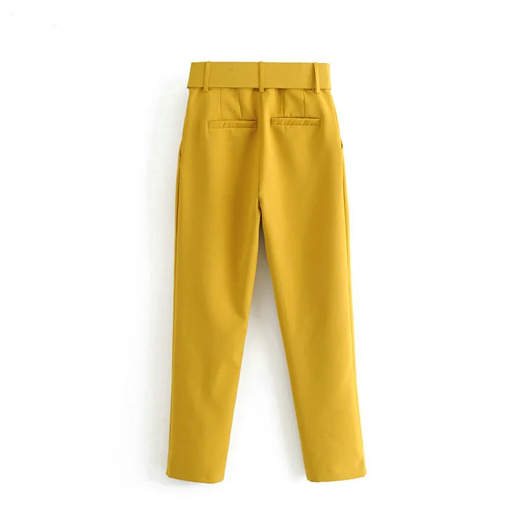 

Woman Pants Plus Size Vintage Streetwear High Fashion Ankle-Length Pants Korean Style 2021 Trousers Women Female Clothes Retro