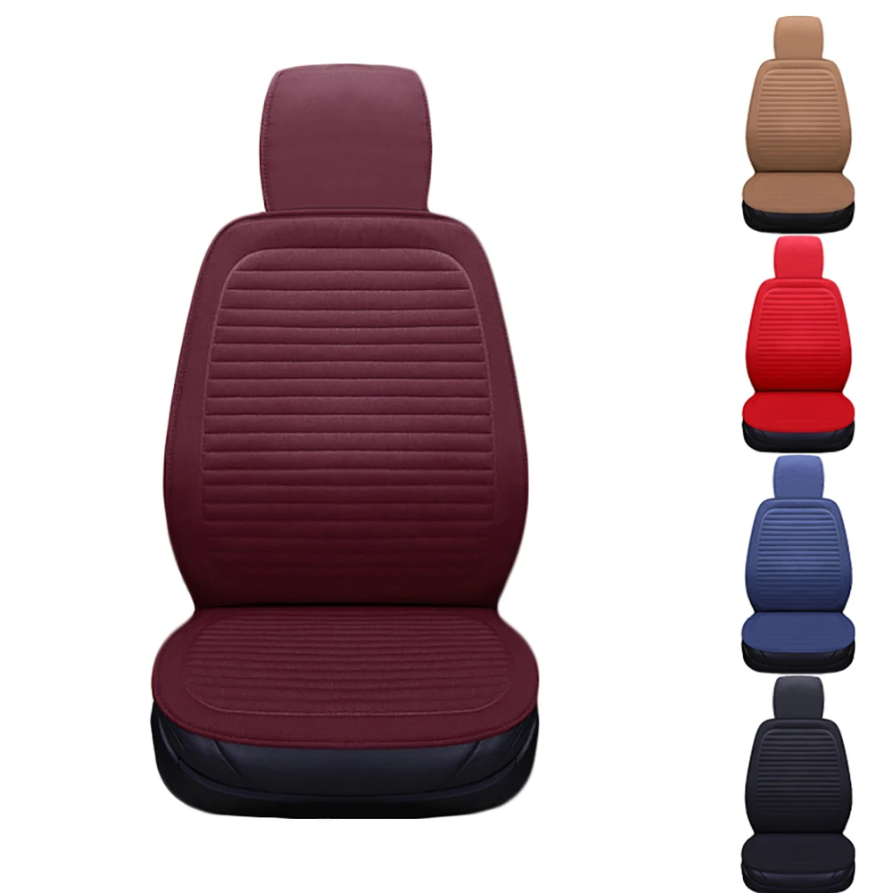 

Universal Auto Car Interior Accessory Seat Cover Linen Cushion Mat Protector Car Seat Cushion Cover Warmer Winter Cushion