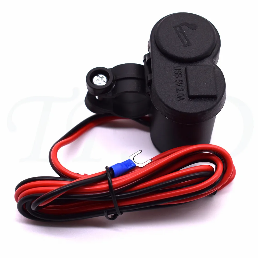 Аксессуары для мотоциклов USB зарядное устройство плюс прикуриватель