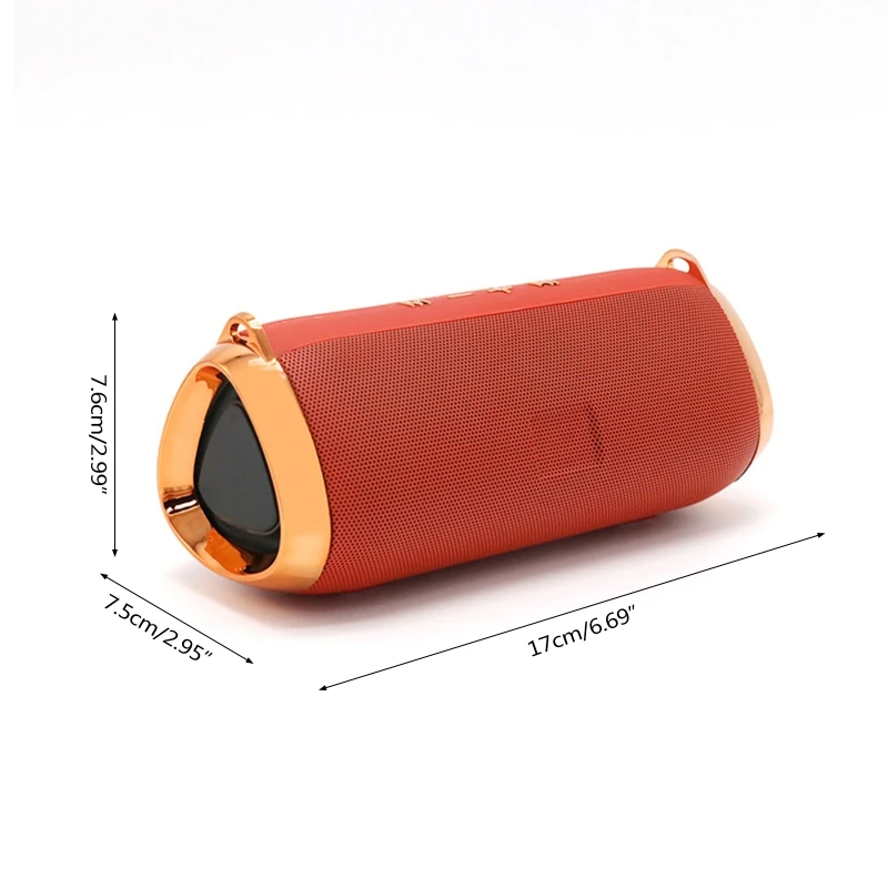 Портативная беспроводная Bluetooth-Колонка s стерео Бас колонка FM Встроенная |