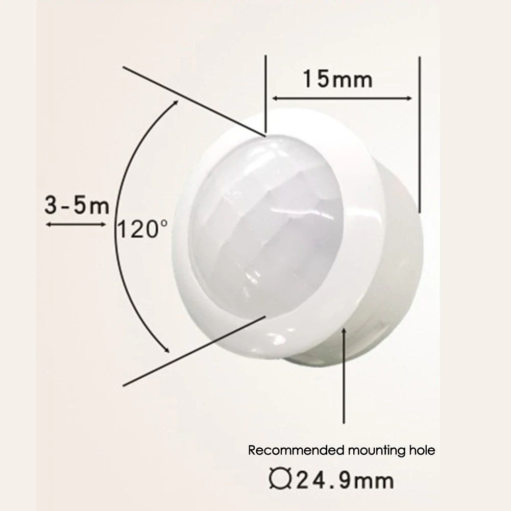DC 12V 24V LED Strip Bed Closet Cabinet Light Wiring Infrared Sensor PIR Motion Movement Sensing Switches | Обустройство дома