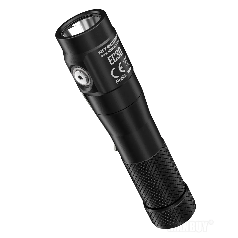 Светодиодный фонарик NITECORE EC30 1800 лм CREE XHP35 HD водонепроницаемый уличный походный