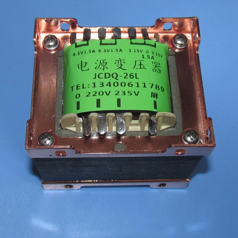 

Входной AC 0-220V-235V 105W силовой трансформатор для электронной трубчатой машины 300V двойное высоковольтное шесть групп напряжения накаливания