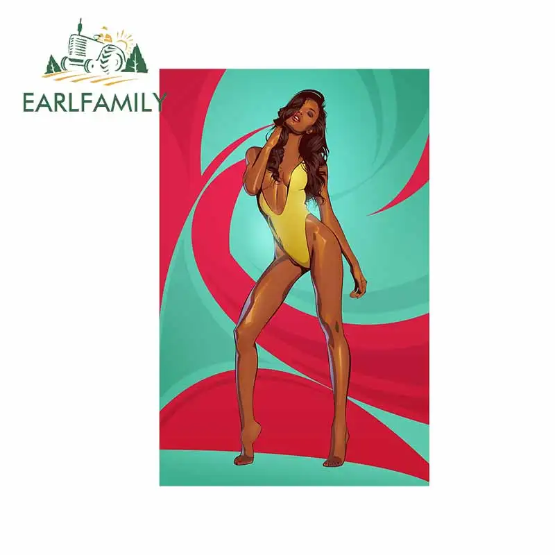 Обтягивающие юбки EARLFAMILY 13 см х 8 5 для зрелых женщин с мультяшными наклейками на