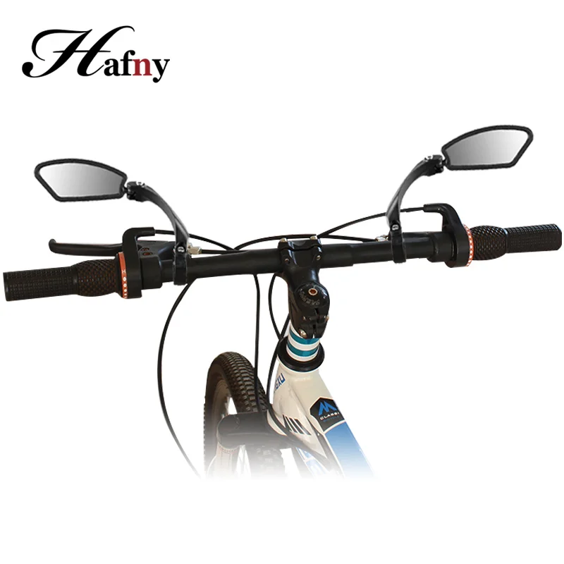 2 стиля, Hafny, зеркало заднего вида для велосипеда, MTB, руль для велосипеда, боковое зеркало для безопасности, Аксессуары для велосипеда, скутер, зеркало для слепого пятна