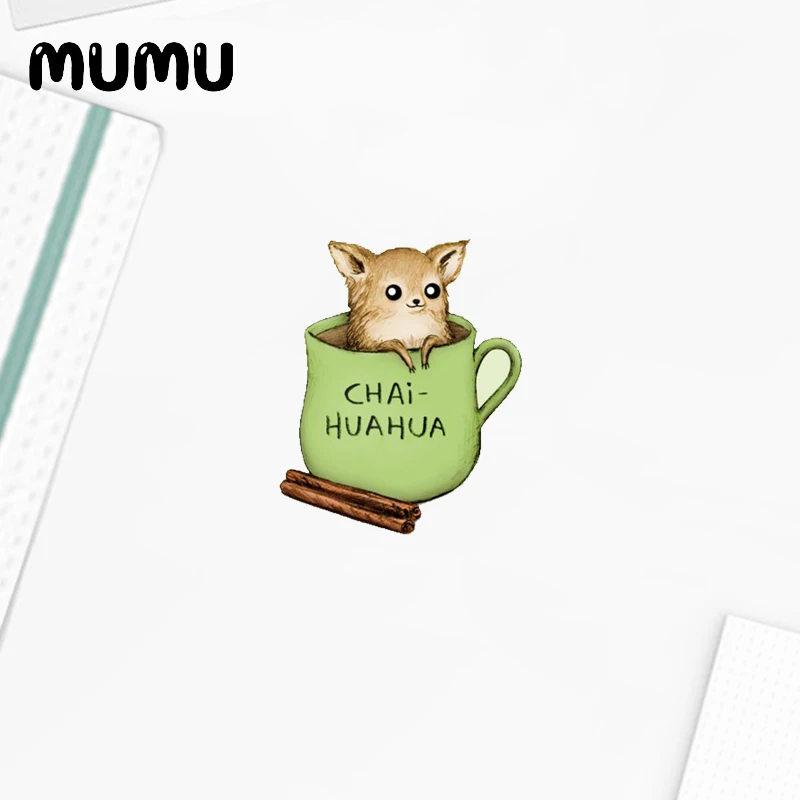 2021 стеклянная чашка Кофе штырь отворотом маска ленивого Мопс Акриловые Броши