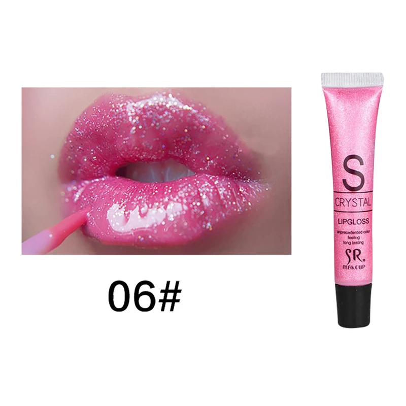 

Candy Color Long Lasting Lip Gloss 12ml Makeup Candy Color Waterproof Glitter Liquid Lipstick batom matte liquido