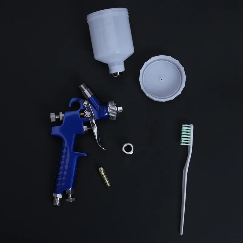 

0.8MM Nozzle H-2000 Professional HVLP Spray Gun Mini Air Paint Spray Guns Airbrush For Painting Car Aerograph