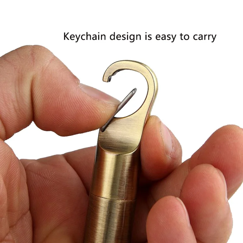 Hanging Buckle Mini Kerosene Lighter Capsule Gasoline Outdoor Key Chain Inflated Wheel Tools | Спорт и развлечения