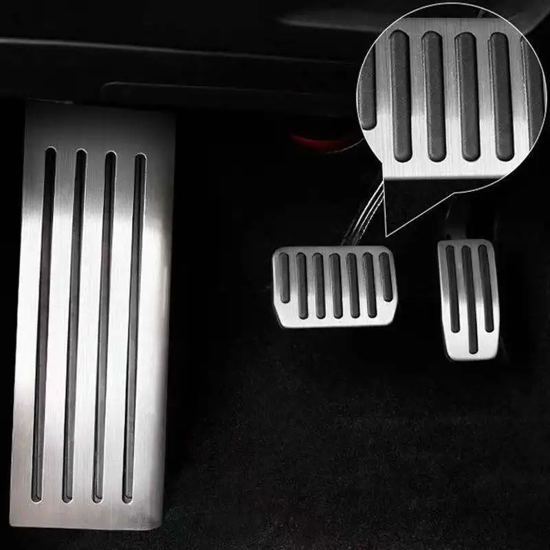 

Для Tesla Model 3 Model3 ножная педаль из алюминиевого сплава педаль акселератора накладка на педаль акселератора аксессуары для салона автомобиля ...