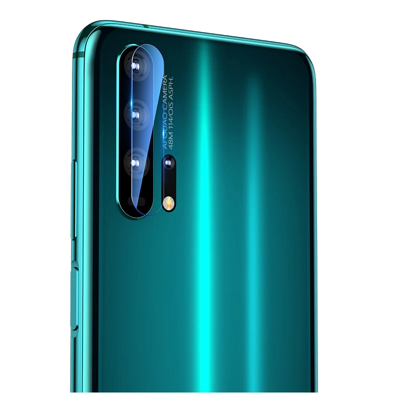 2 в 1 закаленное стекло на honor 20 стеклянный объектив камеры пленка для huawei pro YAL L21 L41