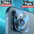 Чехол из закаленного стекла для камеры Iphone 11 12 Pro Max X XR XS MAX 12, защитная пленка для экрана IPhone 11 6 6S 7 8 Plus SE, 3 шт.