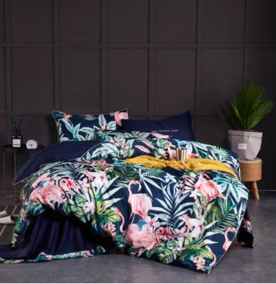 Комплект постельного белья IvaRose HOME TEXTILE из египетского хлопка, 4/6 шт., размер Queen/King