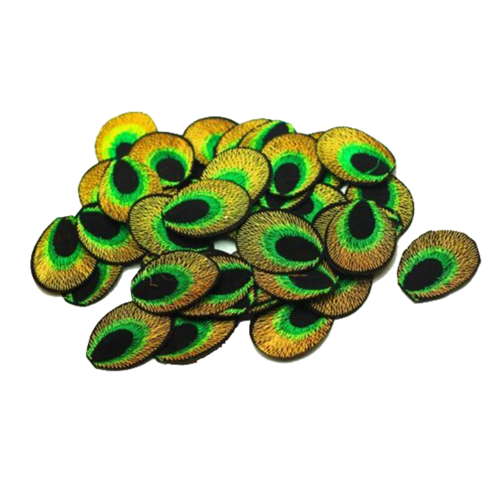 100X Новая вышитая ткань железная нашивка художественное ремесло швейная