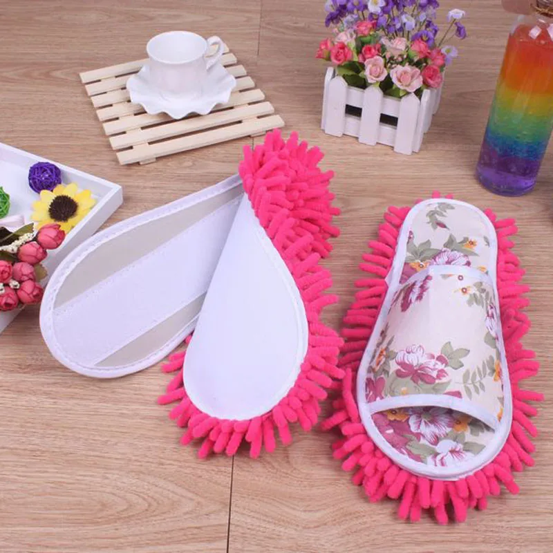 

1 Pc Multifunction Floor Dust Cleaning Slippers Shoe Lazy Mopping Shoes Mop Caps House Home Clean Cover Wipe Shoes Dropship 108