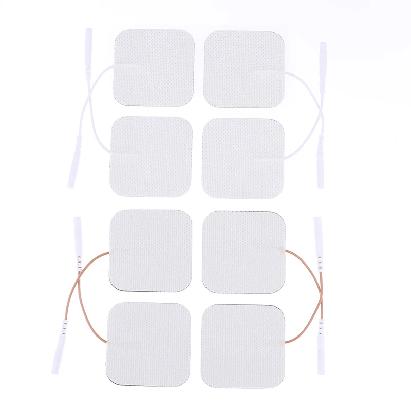 

4Pcs Electrode Pads For Electric Tens Acupuncture Digital Therapy Machine For Slimming Electric Body Massager Frequency