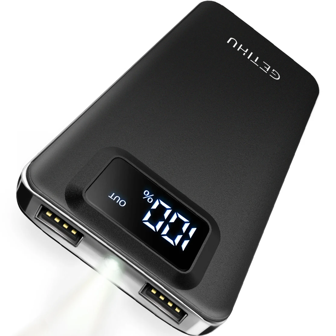 INIU 3A 10000mAh светодиодный блок питания двойное Портативное зарядное usb-устройство банк питания для iPhone Xiaomi Mi телефон внешний аккумулятор